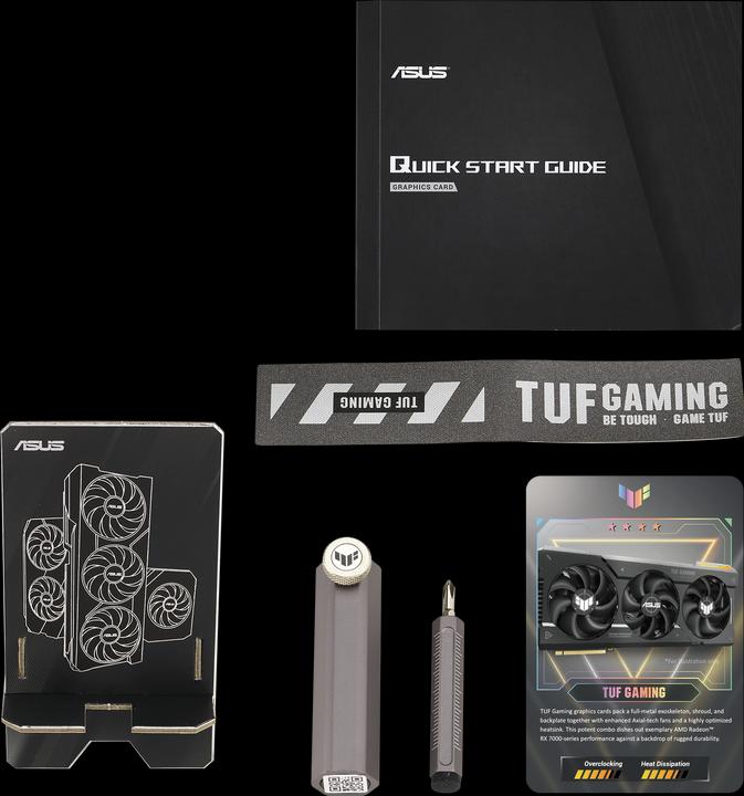 Produktbild ASUS TUF Gaming Radeon RX 7800 XT OC Edition (16 GB)