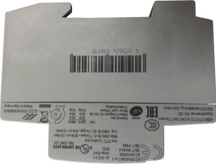 Produktbild ABB ESB40-40N-06 Installationsschütz 4S/0Ö, 230 V AC/DC
