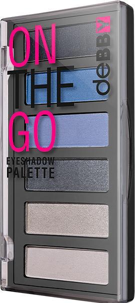 Produktbild DeBBY On TheGO Eyeshadow Palette (04 Blue Barcelona)