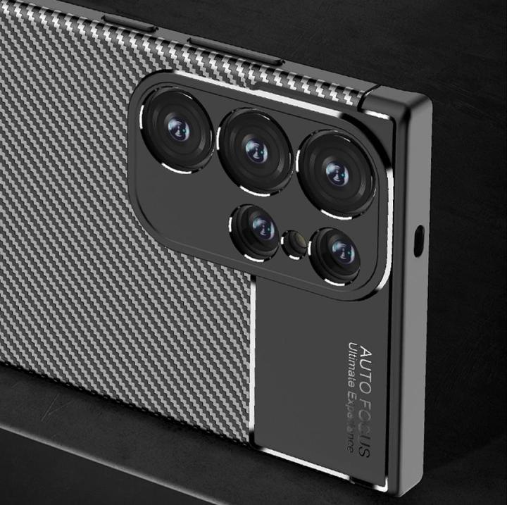 Actual product image Screenguard Carbon Design Case (Samsung Galaxy S24 Ultra)