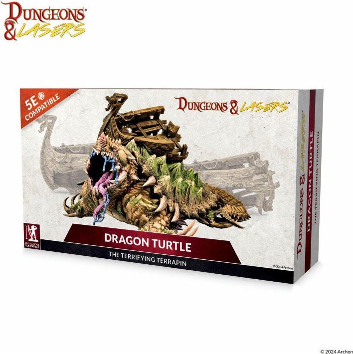 Produktbild Archon Studio Dungeons & Lasers - Drachenschildkröte