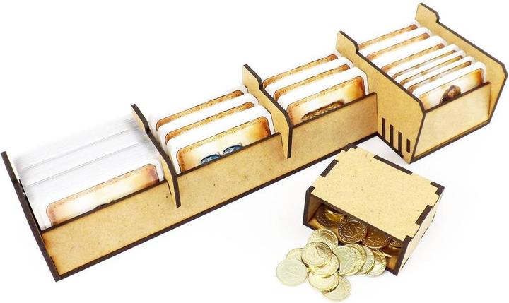 Produktbild Feldherr NUSS - Brettspiel Organizer für Nusfjord und Erweiterung Schollen-Deck