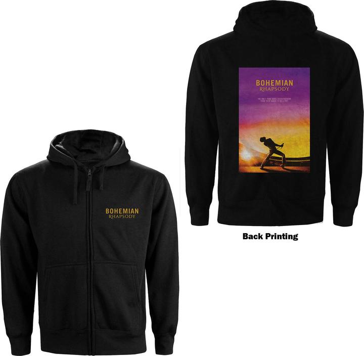 Image du produit Queen Bohemian Rhapsody Movie Poster Zipper (L)