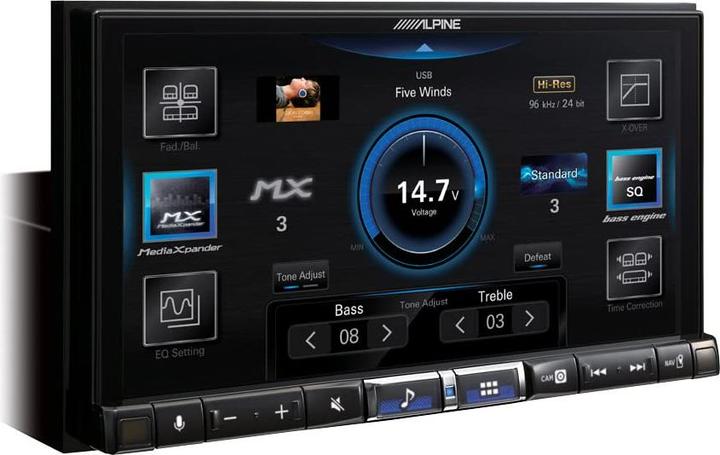 Alpine iLX-705D (Apple Carplay, Android car)