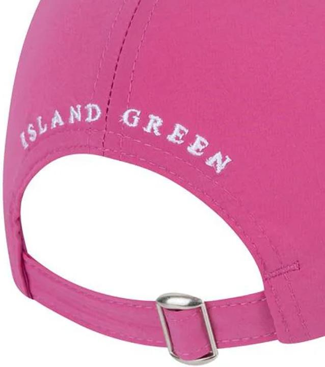 Actual product image Island Green Womens/Ladies Diamante Logo Baseball Cap (One size)