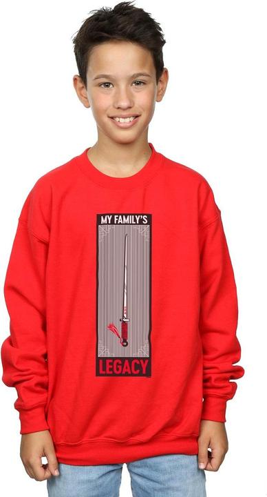 Actual product image Disney Boys Mulan Movie Legacy Sword Sweatshirt (140, 146)