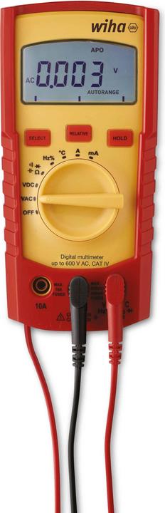 Produktbild Wiha Digitales Multimeter (CAT IV 300V, CAT III 600V)