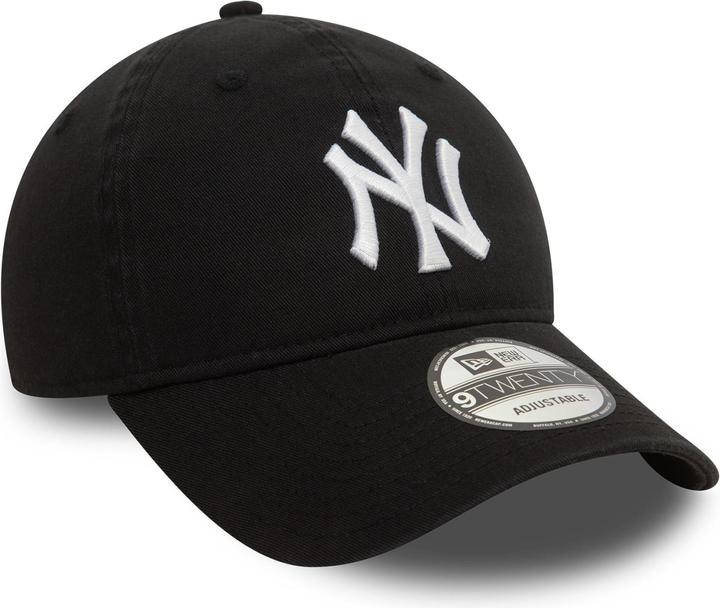 New Era 9Twenty Cap - Washed New York Yankees Schwarz