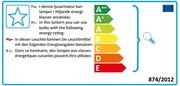 Energy Label Konstsmide 2998-550 Replacement lamps indoor ne