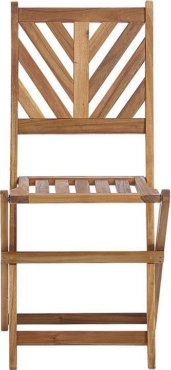 Produktbild Beliani Balkonset Akazienholz hellbraun 2-Sitzer TERNI (58 cm)