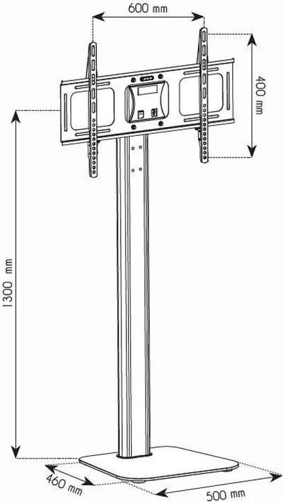 Immagine prodotto Techly ICA-TR11 (70", 50 kg)