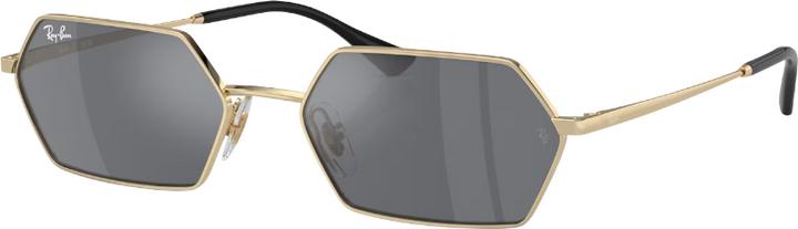 Ray Ban YEVI RB3728 dark gray on gold L
