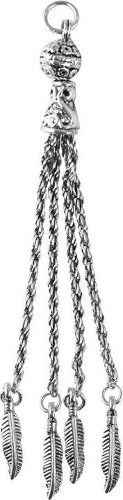 Produktbild Rayher Metall-Quaste, 10cm, Altsilber (Metall)