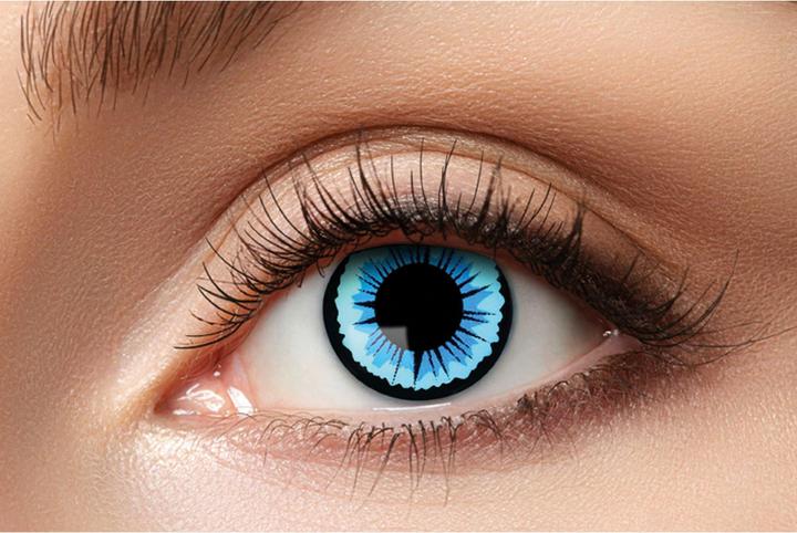 Produktbild Eyecatcher Engelsblau Kontaktlinsen Wochenlinsen (Blau)