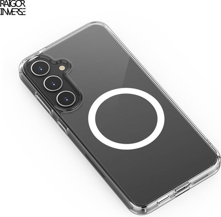 Produktbild Raigor Inverse Crystal Magsafe Schutzhülle Galaxy 24 - Transparent (Samsung Galaxy S24)