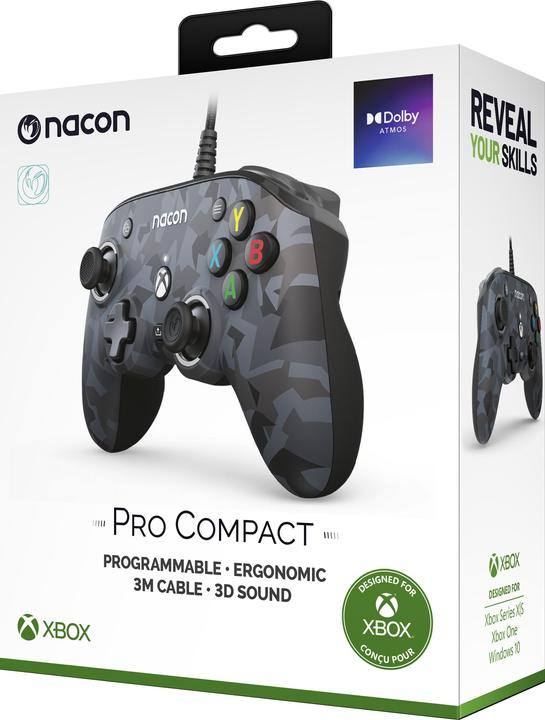 Immagine prodotto Nacon Gaming Controllore Pro Compact (PC, Xbox One X, Xbox Series X, Xbox One S, Xbox Serie S)