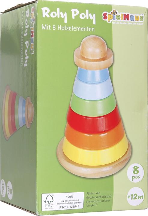 Immagine prodotto Spielmaus Torre impilabile, 8 pezzi