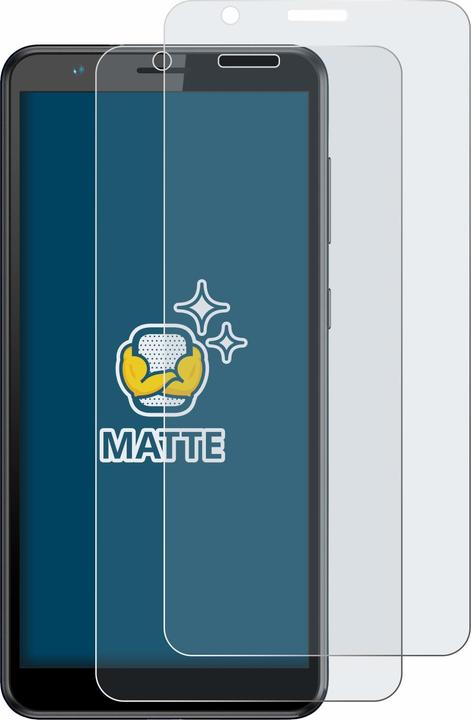 Actual product image BROTECT Anti-glare screen protector matt (2 Piece, ZTE Blade A31)