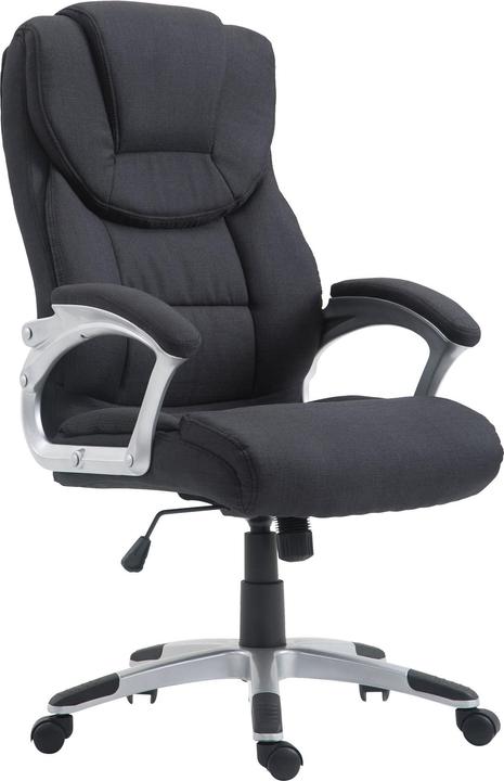 Image du produit CLP Chaise de bureau Texas V2 tissu, noir