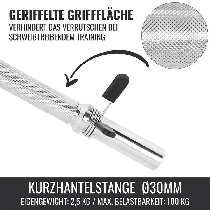 Produktbild Gorilla Sports Kurzhantelstangenset