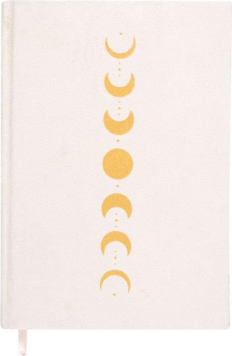 Produktbild Something Different Notizbuch Mondphasen Samt A5 (A5, Speziallineatur)