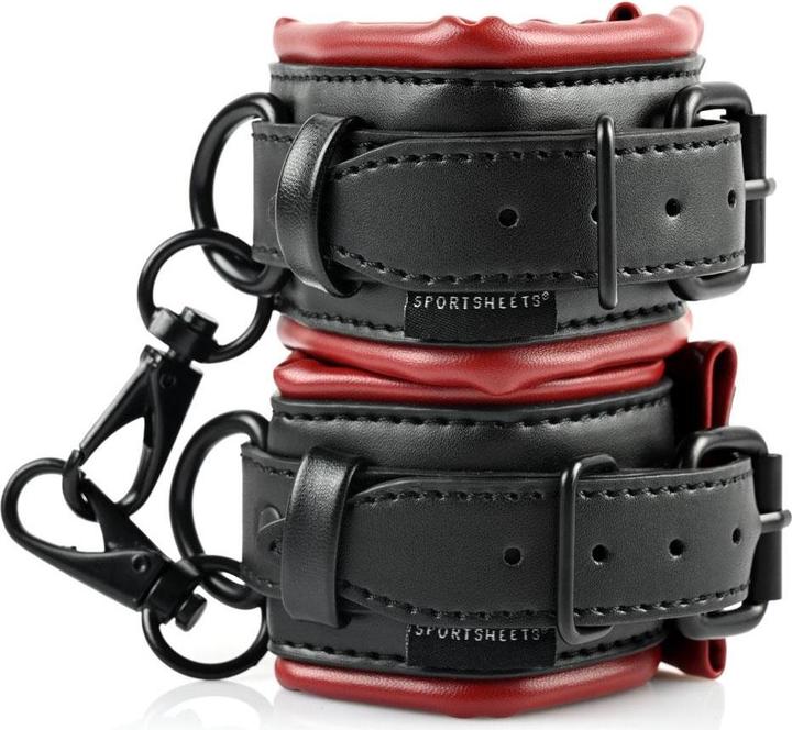 Actual product image Sportsheets Saffron Spreader Bar & Cuff Set