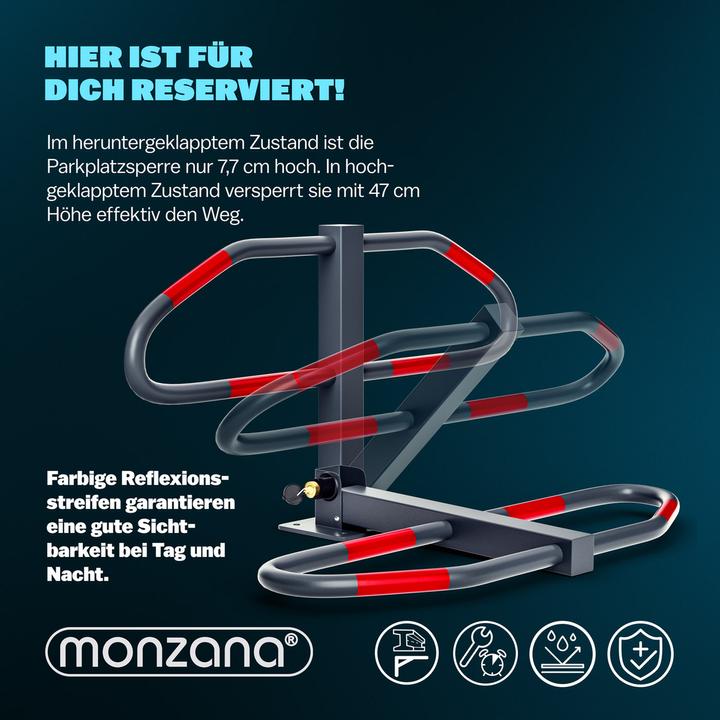 Produktbild Monzana Parkplatzsperre