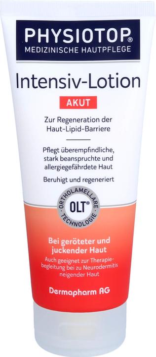Produktbild Dr Seidel Physiotop Intensiv-Lotion akut bei geröteter und juckender Haut, 200 ml Lotion (Körpercreme, 200 ml)