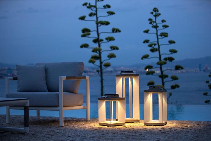 Image du produit Les Jardins Teckalu Lanterne solaire moyen modèle solaire 500 lumens (1 x)