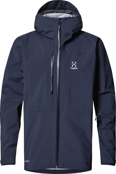 Actual product image Haglöfs Haglfs Front Proof Jacket Men Tarn Blue M (M)