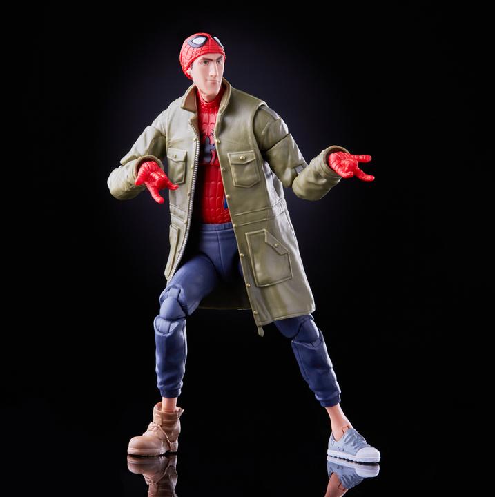 Actual product image Hasbro Marvel Legends Series Spider-Man: A New Universe Peter B. Parker
