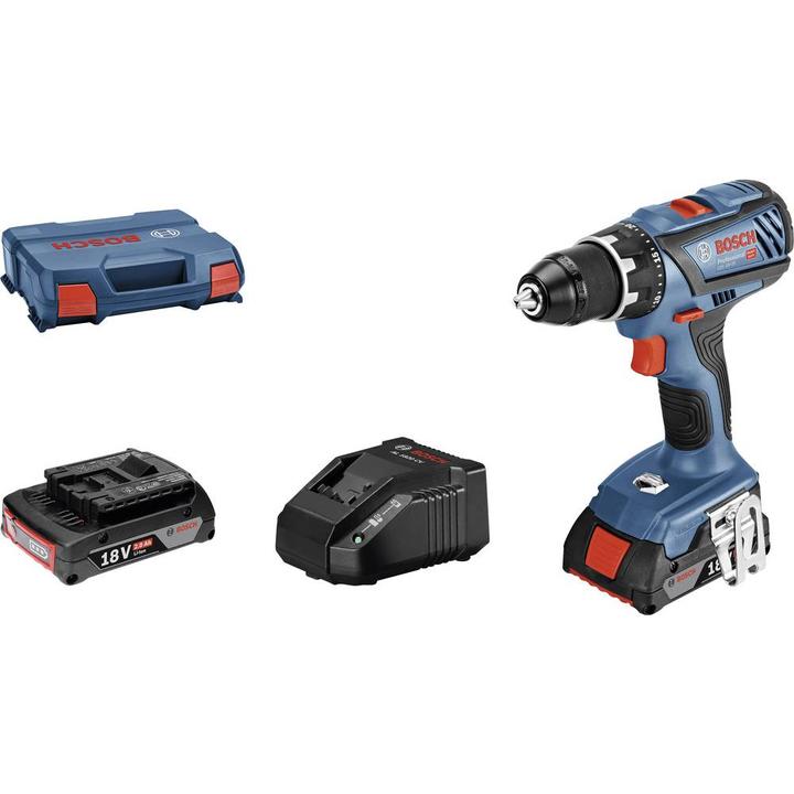 Immagine prodotto Bosch Professional ON GSR 18V-28 (2x2.0Ah GAL 18V-20 LC) (Batteria ricaricabile)