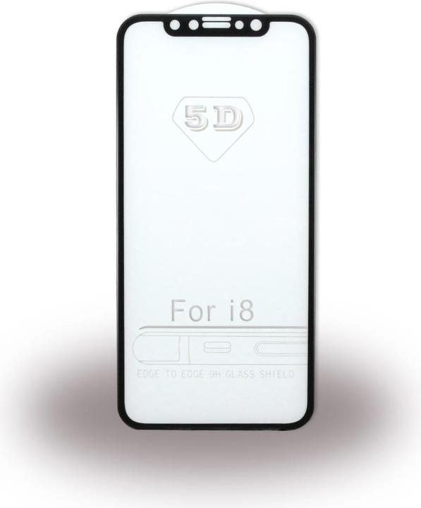 Immagine prodotto cyoo Premium - Apple iPhone X - Pellicola protettiva in vetro 5D per lo schermo