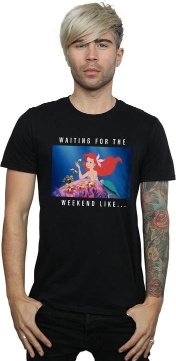 Image du produit Disney Princess - T-shirt ARIEL WAITING FOR THE WEEKEND - Homme (L)