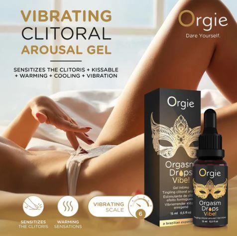 Immagine prodotto Orgie Orgasm Drops Vibe (15 ml)