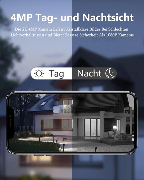 Produktbild Nicezing Video Türklingel mit Personenerkennung (App, WLAN)