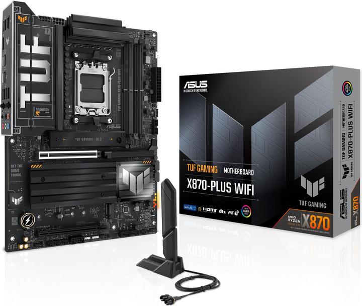 ASUS TUF GAMING X870-PLUS WIFI (AM5, AMD X870, ATX)