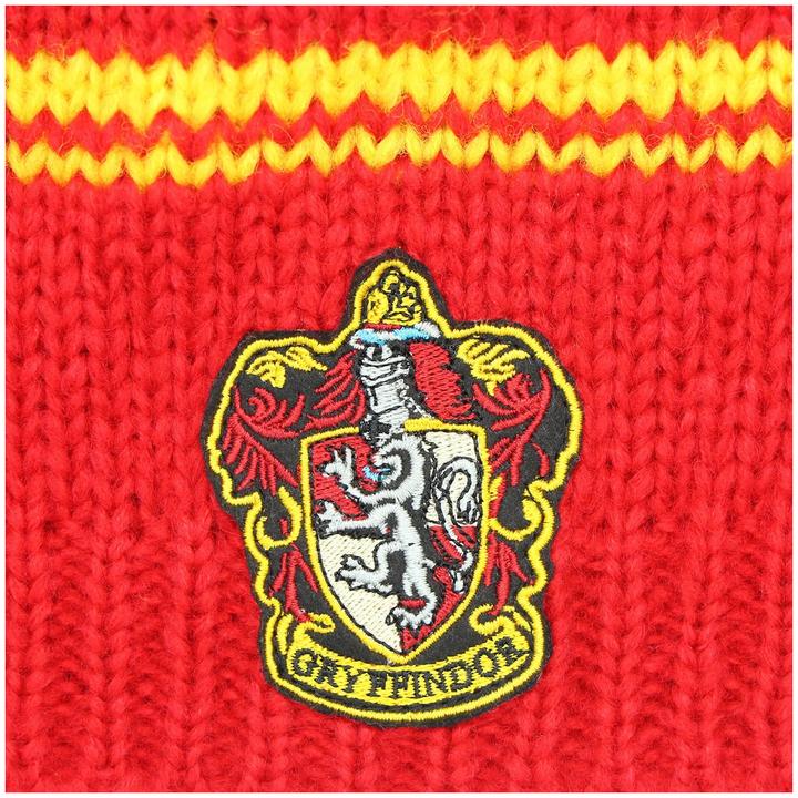 Image du produit Distrineo Harry Potter - Bonnet rouge et jaune Gryffondor Slouchy (Taille unique)