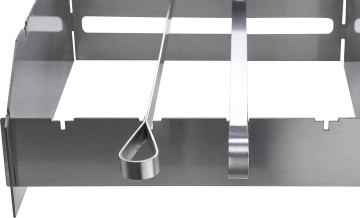 Produktbild All'Grill Edelstahl Schaschlik-Set mit Spritzschutz für EXTREM,Ultra u. Outdoorküche