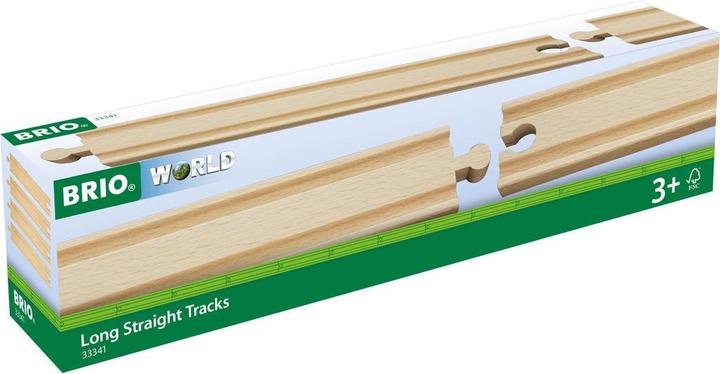 Actual product image Brio Long straight tracks