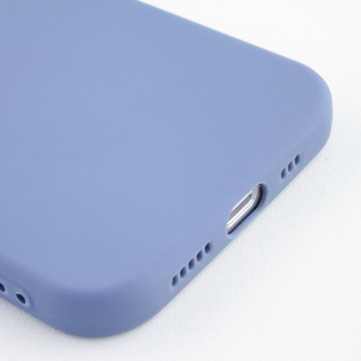 Image du produit PhoneLook Coque Silicone Mat Coeur Lavande (Apple iPhone 12 Pro Max)