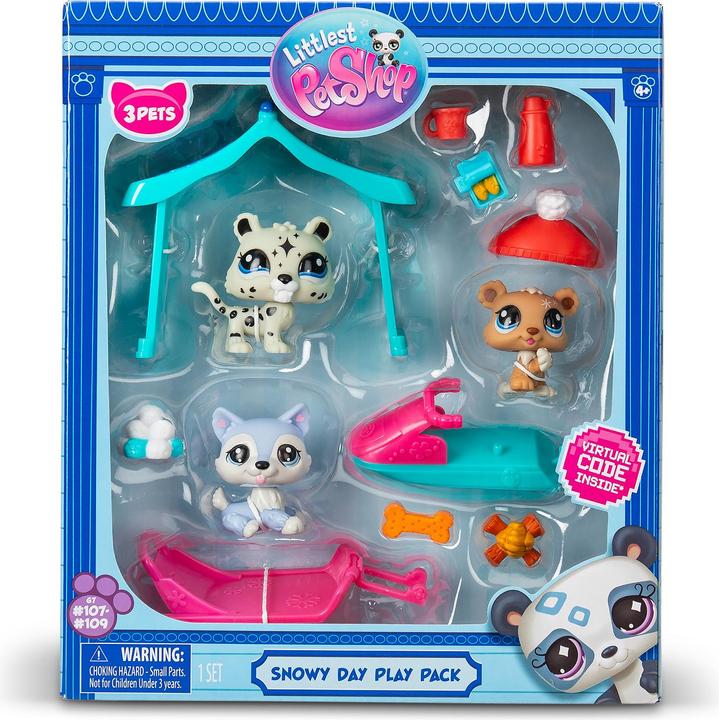 Actual product image Littlest Pet Shop Snowy Day Play Pk (00534)