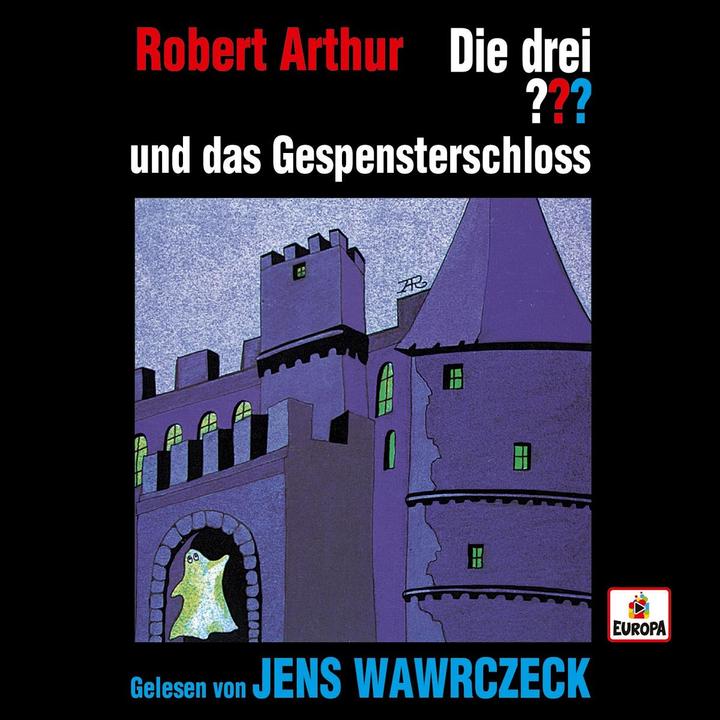 Actual product image CDB Die drei DREI FRAGEZEICHEN - Jens Wawrczeck reads Gespensterschloss (The three ??? x Jens Wawrczeck, German)