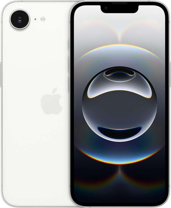 Apple iPhone 16e (256 GB, White, 6.10", Dual SIM, 48 Mpx, 5G)