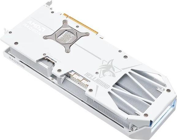 Actual product image Powercolor Hellhound Spectral White Radeon RX 9070 XT (16 GB)