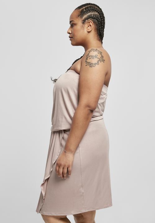 Image du produit Urban Classics Ladies Viscose Short Bandeau Dress (4XL)