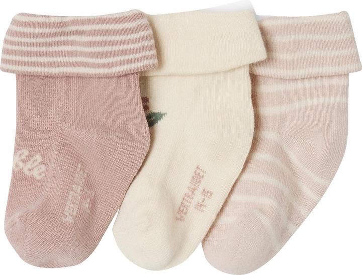 Produktbild Vertbaudet 3er-Pack Mädchen Baby Socken mit Schriftzug (3er Pack, 17)