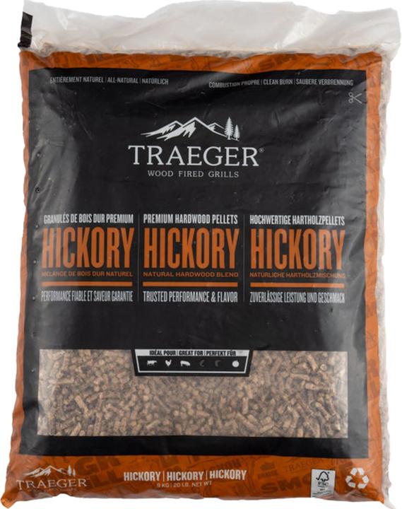 Traeger Legno duro Hickory (9 kg)