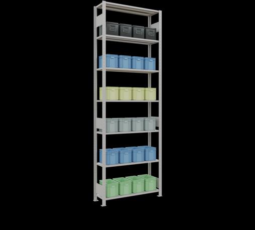 Image du produit Schulte Lagertechnik Elément départ MULTIplus150 avec traverse de longueur