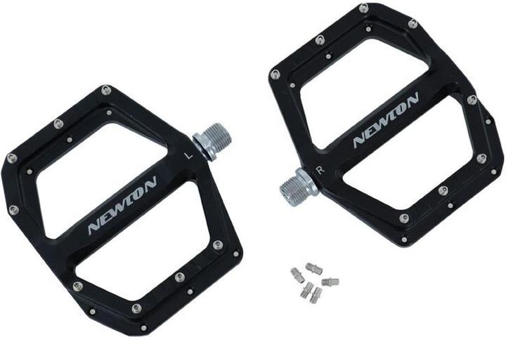 Produktbild MTB-Pedale Downhill - bmx mit cnc-Lagern, Gewinde 9-16 mit abnehmbaren Alu-Noppen